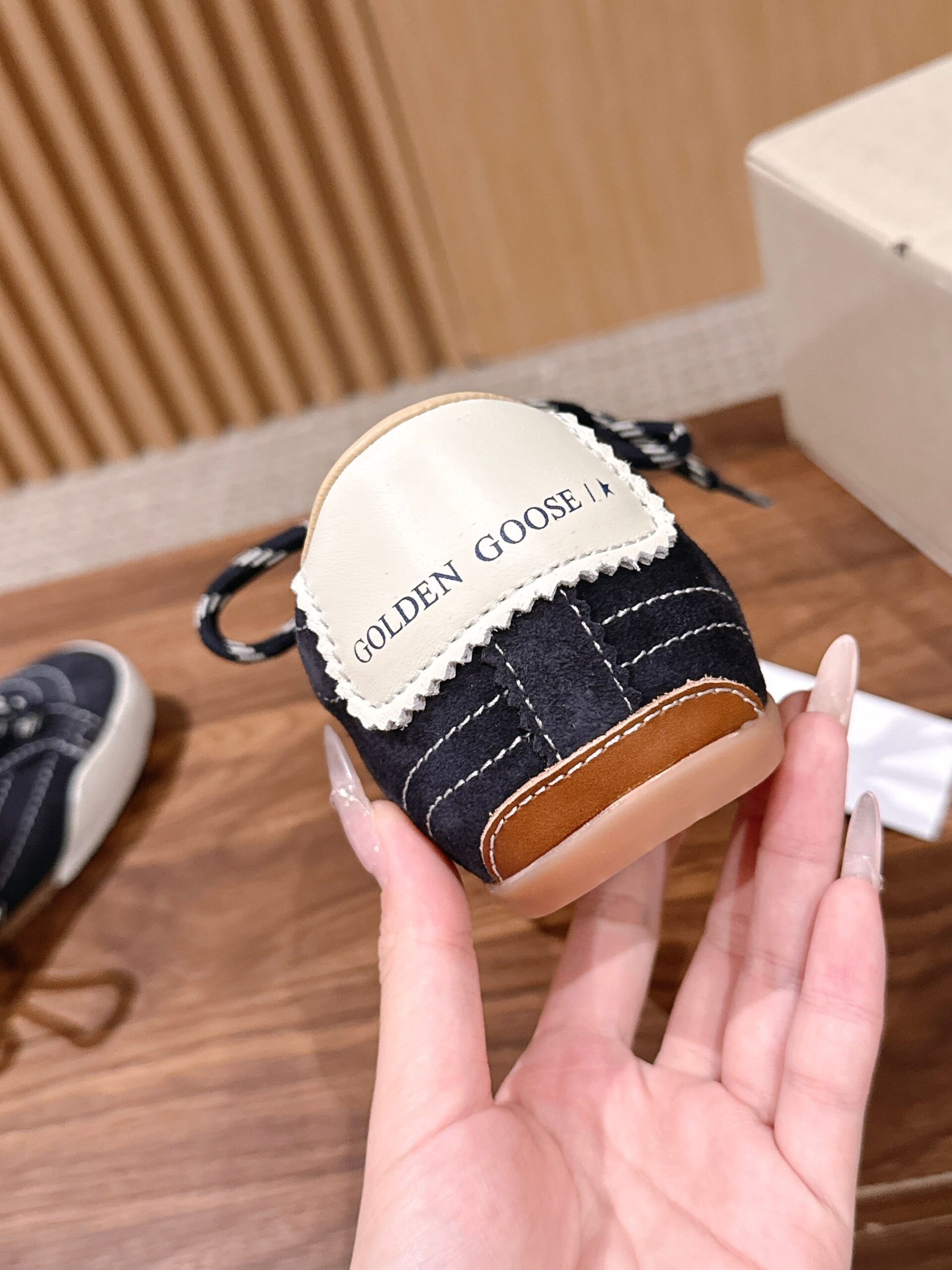 藏蓝星星脏脏鞋