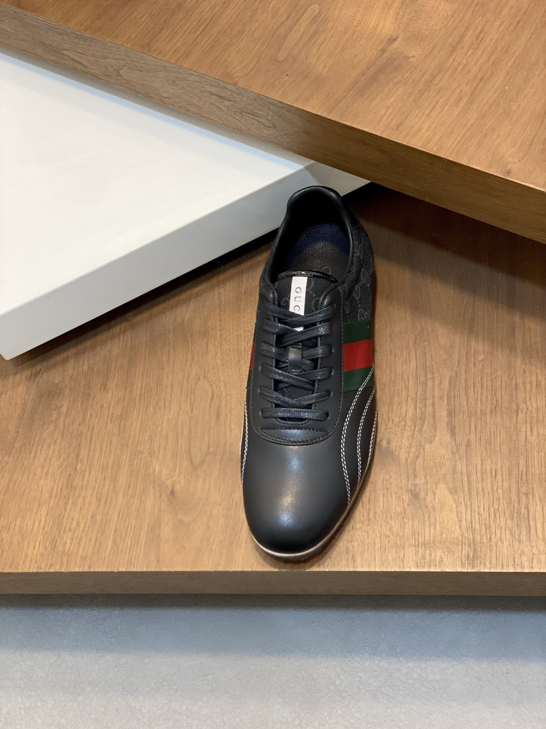 Gucci黑老花德训鞋
