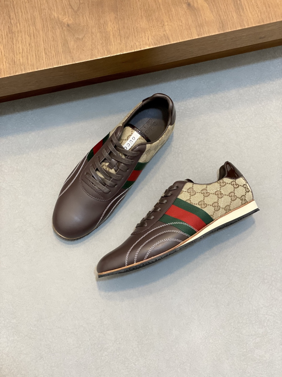 Gucci老花德训鞋
