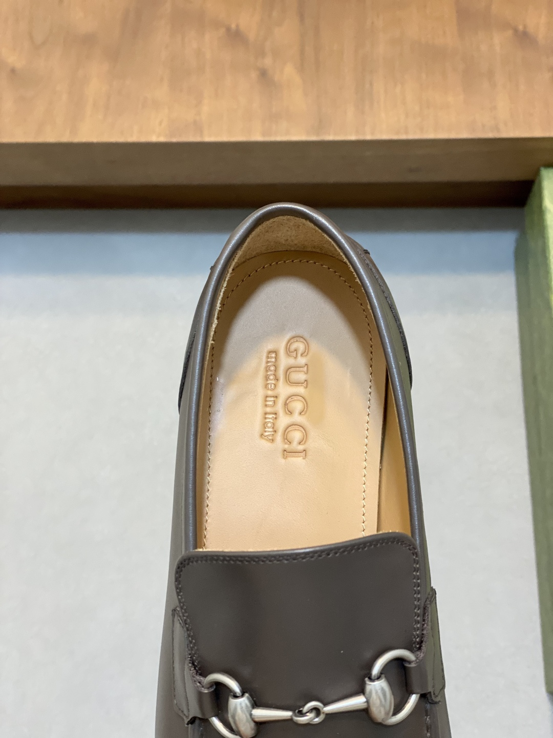 Gucci马衔扣乐福鞋