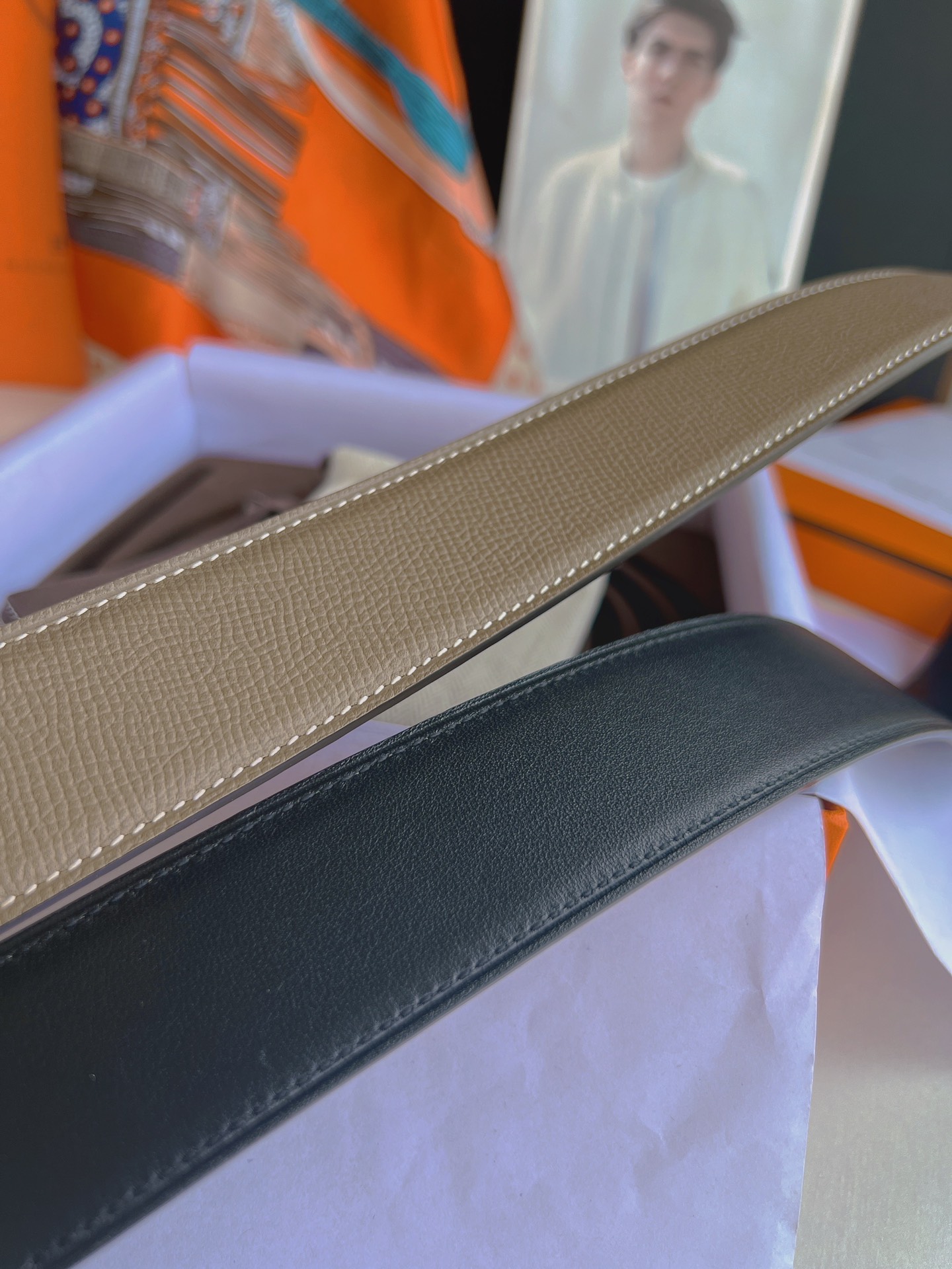 HERMES 레더 벨트