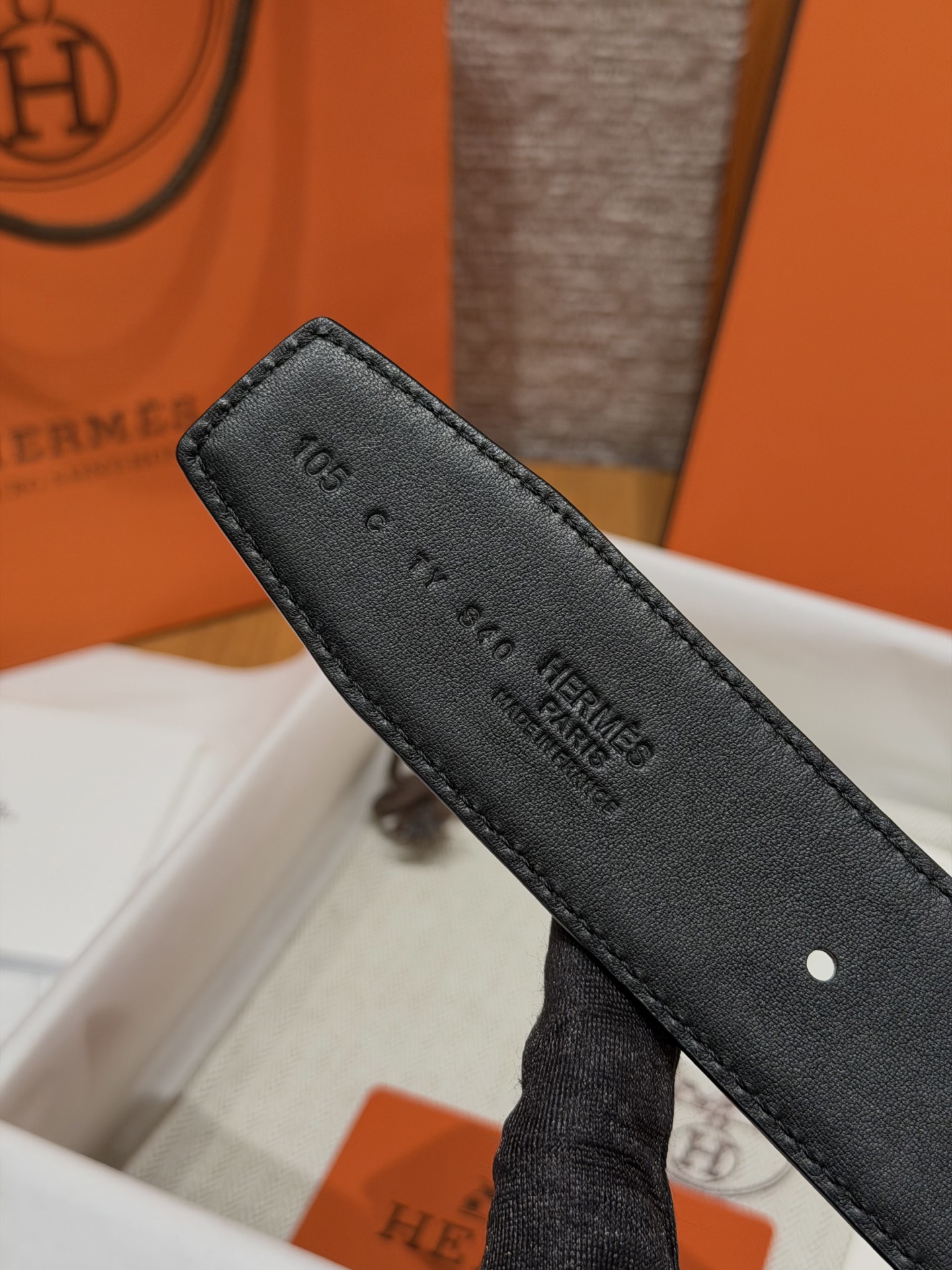 HERMES 레더 벨트